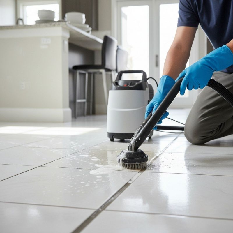 Tile Grout Line Cleaning