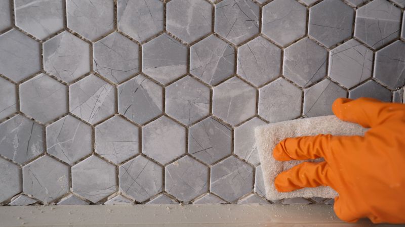 Tile Grout Line Cleaning