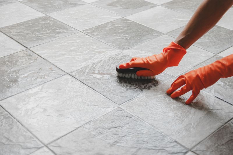 Tile Grout Line Cleaning